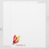 Vlieg niet alleen, soar! Papierwaren Briefhoofd (Voorkant / Achterkant)