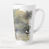 Vlieg noodlijdend latte mok (Rechts)