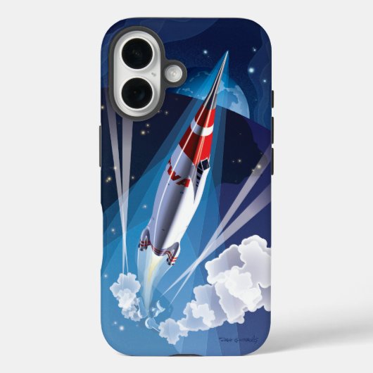 Vlieg TWA: iPhone 16 Hoesje (Achterkant)