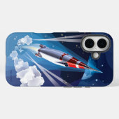 Vlieg TWA: iPhone 16 Hoesje (Achterkant (horizontaal))