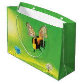 Vlieg van de Bumblebee Groot Cadeauzakje (Achterkant Gekanteld)