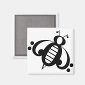 Vlieg van de Bumblebee Magneet (Voorkant / Achterkant)