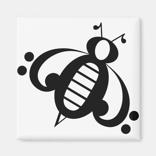 Vlieg van de Bumblebee Magneet (Voorkant)