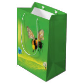 Vlieg van de Bumblebee Medium Cadeauzakje (Achterkant Gekanteld)