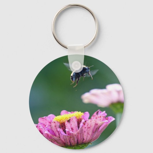 Vlieg van de Bumblebee Sleutelhanger (Voorkant)