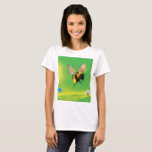 Vlieg van de Bumblebee T-Shirt (Voorkant volledig)