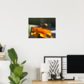 Vlieg van de Bumblecamel Poster (Thuiskantoor)