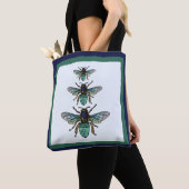 Vlieg van de canvas tas glitterbijen (Dichtbij)