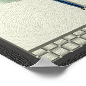 Vlieg van de Dragonfly-druk Poster (Hoek)