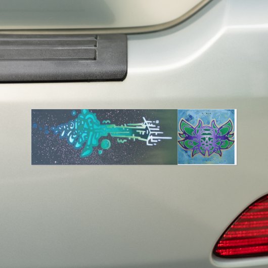 vlieg van de langste bumpersticker (Op auto)