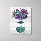 Vlieg van de luchtballon van de vis canvas afdruk (Voorkant)