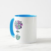 Vlieg van de luchtballon van de vis mok (Voorkant links)