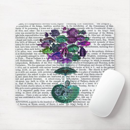 Vlieg van de luchtballon van de vis muismat (Met muis)