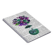 Vlieg van de luchtballon van de vis notitieboek (Rechterzijde)