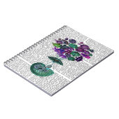 Vlieg van de luchtballon van de vis notitieboek (Linkerzijde)