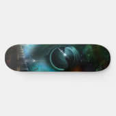 Vlieg van het corbius Fractal Art Skateboard (Horizontaal)