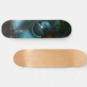 Vlieg van het corbius Fractal Art Skateboard (Horizontaal)