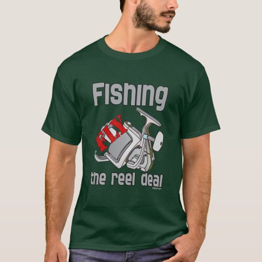 Vlieg vissen De Reel Deal T-shirt (Voorkant)