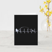 Vlieg vissen hartslag vis forel Gevist Kaart (Gele Bloem)