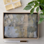 Vlieg Vissen op de rivier Decoupage Tissuepapier (Geschenk)
