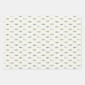 Vlieg Vissen Regenboogforel Gift Wrap Set Inpakpapier Vel (Voorkant 3)