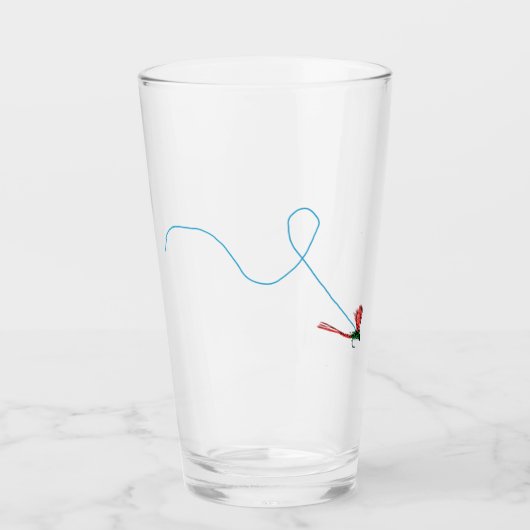 Vlieg Vissen Rod en Reel Combo Glas (Voorkant)