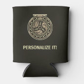 Vlieg Visser Visser Vrouw Vist Reel Cool Blikjeskoeler (Voorkant)