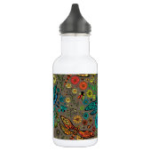 Vlieg, vlieg dragonvlieg op bruin waterfles (Links)