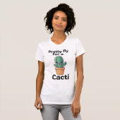  vlieg voor een Cacti T-shirt (Voorkant volledig)