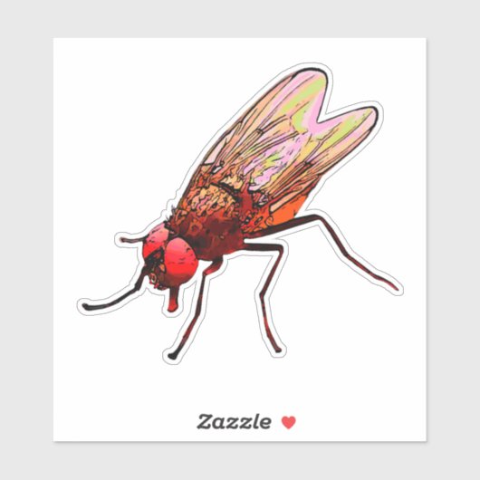 Vlieg wc sticker badkamer apparatuur voor pissoir (Vel)