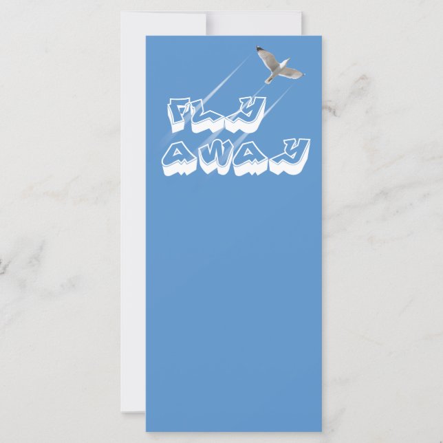 Vlieg weg (Voorkant)