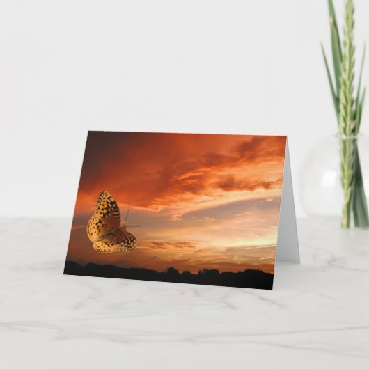 Vlieg weg kaart (Voorkant)