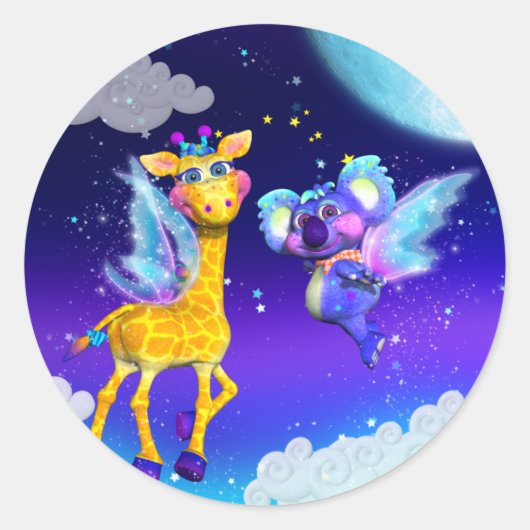 Vlieg weg met me Stickers (Voorkant)