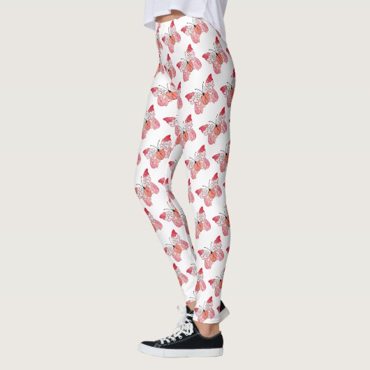 Vlieg weg om vrolijke roze Leggings met een gladde (Links)
