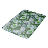 Vlieg weg Paisley Butterfly Print groen Badmat (Gekanteld)