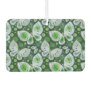 Vlieg weg Paisley Butterfly Print groen Luchtverfrisser