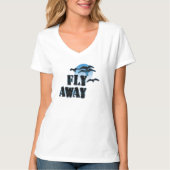 Vlieg weg t-shirt (Voorkant)