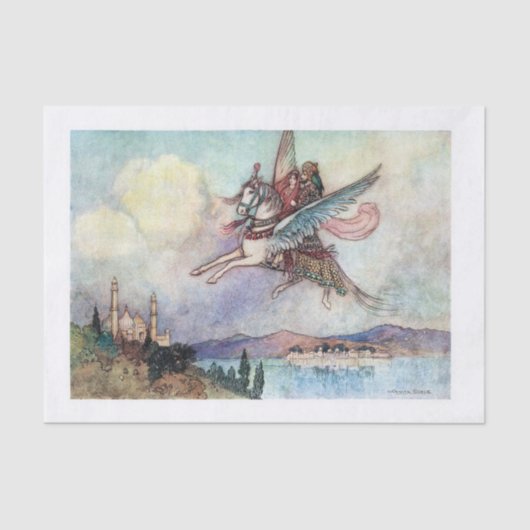 Vlieg weg tissuepapier (Voorkant)