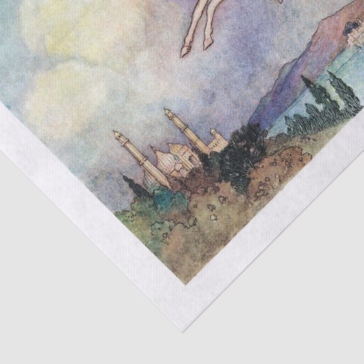 Vlieg weg tissuepapier (Detail)