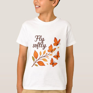 Vlieg zacht Kinder T-shirt