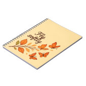 Vlieg zacht notitieboek (Linkerzijde)