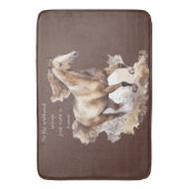 Vlieg zonder vleugels gewoon rijden een paard gewo badmat (Voorkant Verticaal)