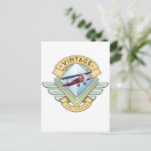  vliegbadge briefkaart (Staand voorkant)
