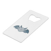 Vliegbak Creditkaart Flessenopener (Voorkant Gekanteld)