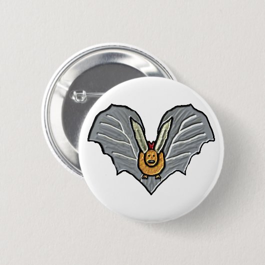 Vliegbak Ronde Button 5,7 Cm (Voorkant /achterkant)