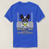 vliegbalhoogte hond t-shirt (Design voorkant)