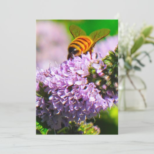 Vliegbiet 5 x 7 Uitdrukking/Wenskaart Bedankkaart (Staand voorkant)