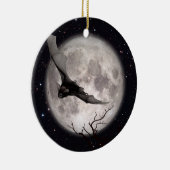 Vliegbiet, volle maan, traditioneel gotisch, vampi keramisch ornament (Rechts)