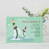 Vliegboarding  kaart (Staand voorkant)