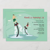 Vliegboarding  kaart (Voorkant / Achterkant)